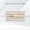 Polished Stainless Steel 2.125'' ID to 2.125'' ID Exhaust Adapter,Exhaust