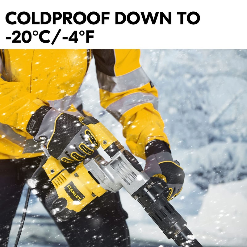 Vgo... Winter Waterproof Working Gloves, Cold Weather Duty Thermal Safety