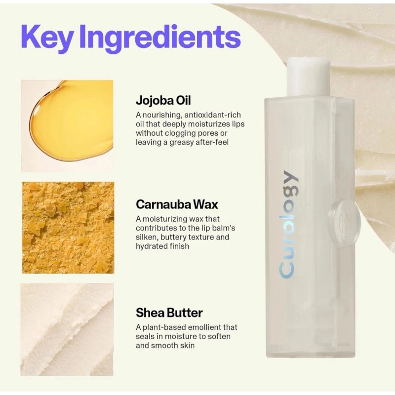 Curology Lip Balm Sunscreen SPF 30, Broad Spectrum Sun Care