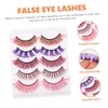 Baluue 5 Boxes Lashes Manga Lashes for Female Supply Natural