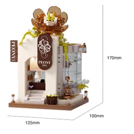 Conlinktion Modern Supply Store Building Kit, 810 Pieces with Original Scene Music, Gifts for Adults and Children.(Modern Supply 21323)