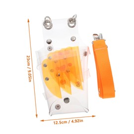 Healeved Hair Scissors Bag Barber Scissor Pouch Mens Grooming Waist Pack Stylist Tool Bag Fanny Pack