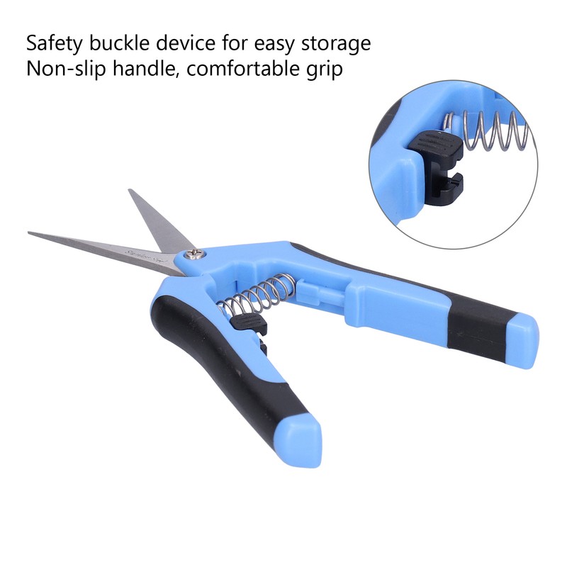 Scissors Pointed Tip Stainless Steel Garden Pruning Shears Industrial Wire