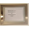 BUILDINGSIGNS.COM Elevator Permit Frame 5X7 Inch Lockable Stainless Steel Frame