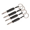 4Pcs Guitar Plug Keychain for Key Holder,for JCM800 Key Rack
