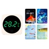 Digital Aquarium Thermometer High Accuracy Water Terrarium Temperature Display LED