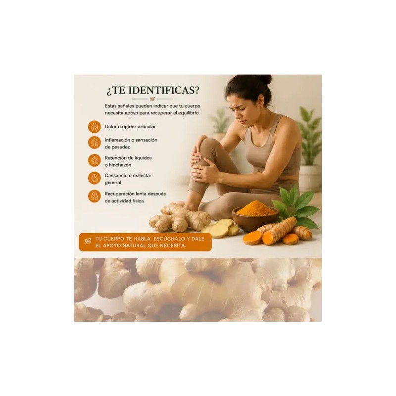Tintura Equilibrio Rafah Wellness Cúrcuma Y Jengibre
