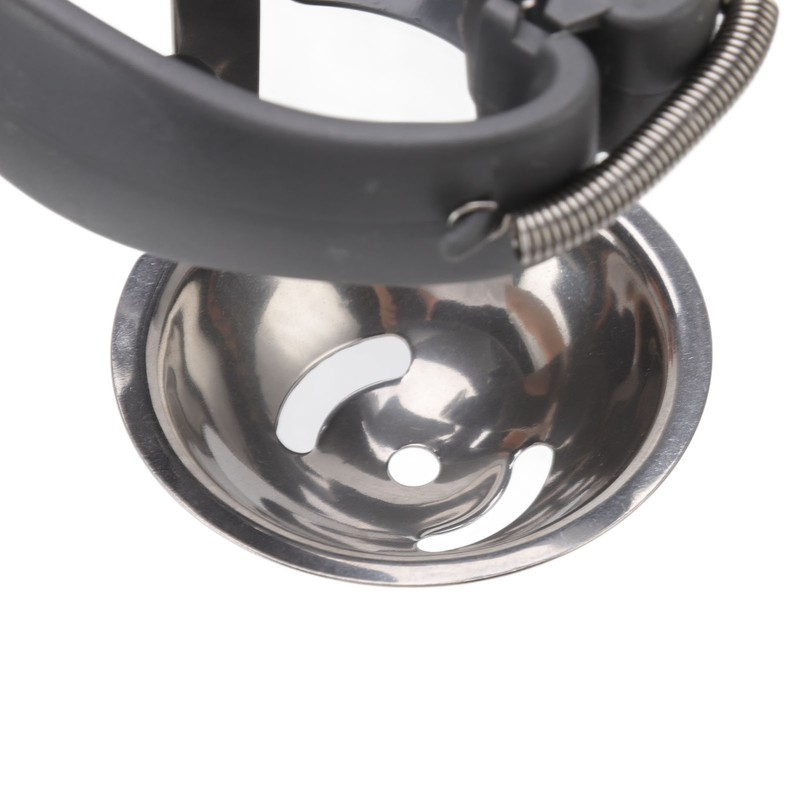 Egg Cracker Professional Handheld Automatic Quick Open Stainless Steel Egg