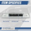 Auto Dynasty Rear Center Black Housing Full LED 3rd Third