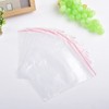 Norhogo 100 Resealable Foldable Ziplock Bags Ziplock Envelopes (15 x