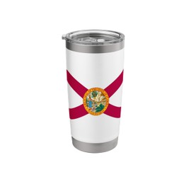 Flag of the state of Florida Stainless Steel Insulated Tumbler
