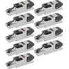 Telegärtner J00026A2000 Field Mounting RJ45 Connector for AWG24/1-AWG22/1 AWG27/7-AWG22/7 (9,
