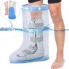 Wisyurt Waterproof Extra Wide Leg Cast Cover for Shower with