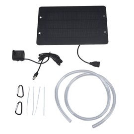 Solar Fountain 6V 10W Bird Bath Fountain USB Interface with Water Pump Solar Water Fountain for Patio Garden Bird Bath