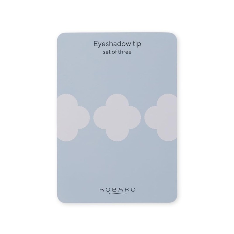 KOBAKO KAI PQ3045 Eyeshadow Tip (3 Pieces) for Eye-hole, Double