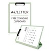GAUENEEN Free Standing Clipboard and Desktop Stand with Adjustable Buckles