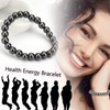 EIELO 10 Pcs Natural Gemstone Beaded Bracelets for Women Men