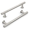 KNOKLOCK 10 Pack 5 Inch(128mm) Kitchen Cabinet Handles Brushed Satin