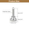 sourcing map M5x20mm Knurled Thumb Screws, 5pcs 304 Stainless Steel
