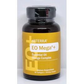 doTERRA EO Mega+ Essential Oil Omega Complex 90 Softgels Dietary Supplement Exp. 07/2026