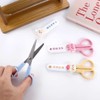 Pink Multi-Purpose Mini Portable Scissors - Stainless Steel Detail Craft