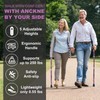 Walking Cane ANCKNE Cane for Woman | Lightweight, 5-Level Height