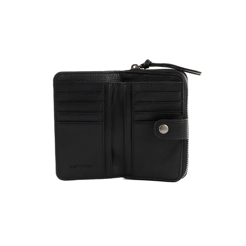 FREDsBRUDER Fosa Leather Wallet 14 cm, black