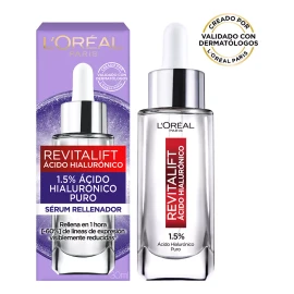 L'Oréal Paris Revitalift Hyaluronic Acid Face Serum: A Basic in Your Skincare Routine, Intense Hydration and Fills Fine Lines.