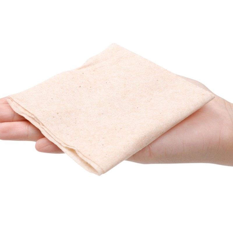 Nest Designs Organic Cotton Dry Baby Wipes for Sensitive Skin,