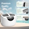 Ul/tra/sonic Cleaner 2.5L, Portable Sonic Cleaning Machine with Timer &
