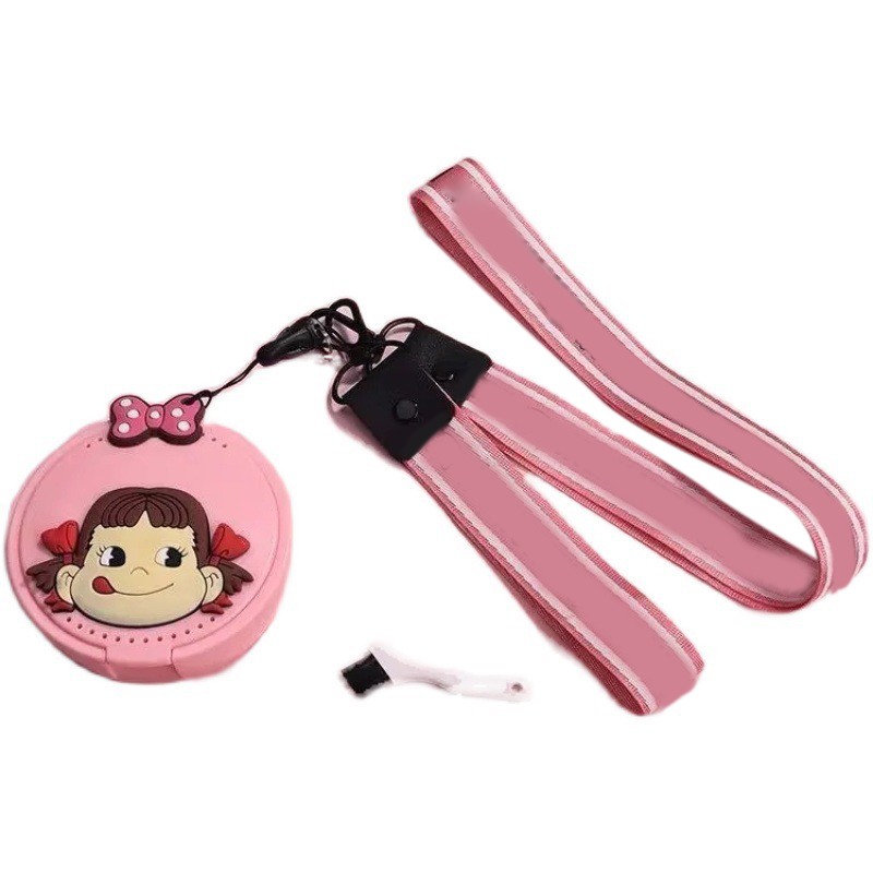 Retainer Case Travel Portable Cartoon Cute Mouth Guard Denture Aligner