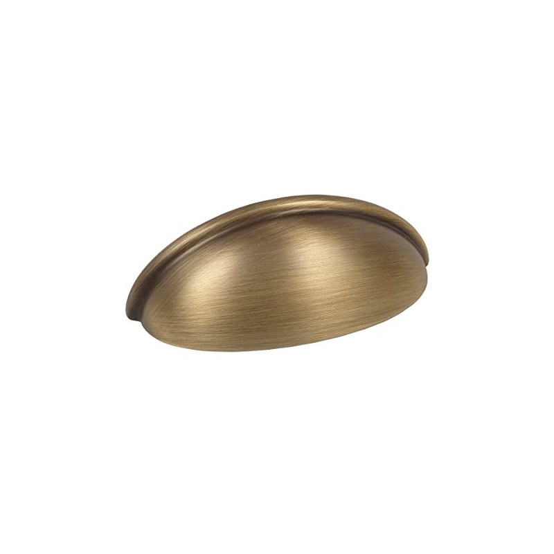 Cosmas 783BAB Brushed Antique Brass Cabinet Hardware Bin Cup Drawer