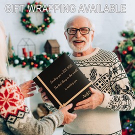 Grandpa Gifts from Grandchildren Best Grandpa Gifts for Grandpa Birthday Gifts Fathday's Day Presents PU Leather Tray Gift