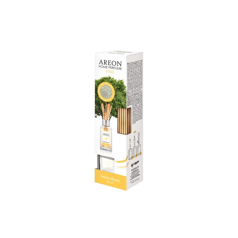 Areon Home Luxury Perfume Reed Diffuser Sunny Home + 10