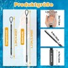Bungee Boat Dock Line con clip in acciaio inox 316,