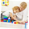 FRCOLOR Double-Ended Kids Blocks Building Hammer Set 2pcs Practical Assemble