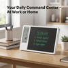 10-Inch Rechargeable LCD Calendar Notepad with Digital Clock Temperature and