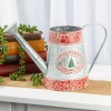 Set of 2 "Farm Fresh Christmas Trees" 8-1/4" Decorative Watering
