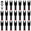 Abizarch 20Pcs Bi-Metal Oscillating Saw Blades Universal Oscillating Multitool Blades