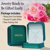 OKISIL Cross Necklace for Women, 925 Sterling Silver 18K Gold