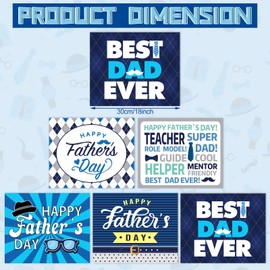 50 Pack Mother's Day Father's Day Table Mats Mexican Disposable July 4th Patriotic Paper Place Mats Fall Placemats Paper Valentine's Day Mats for Home Dining Table Decor(Mom)