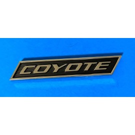 Unbranded Coyote Nameplate Emblem