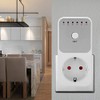 Digital Countdown Light Timer Plug 1-10 Hours Adjustable ABS Output