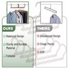 Mr. Pen- Space Saving Hangers for Clothes, 8 Pack, Mahogany