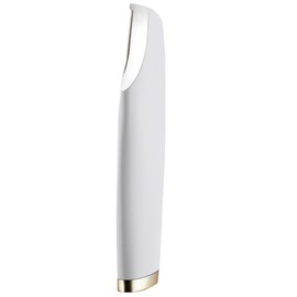Dermaplane Razor for Women Face|Sonic Facial Hair Remover with LED Light for Smooth & Silky Skin, Safe Peach Fuzz & Exfoliation, Eyebrow & Face Hair Remover Grooming,8 Replacement Blades,Ivory White