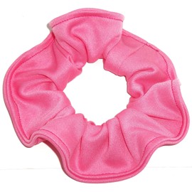 Lightweight Knit Fabric Hair Scrunchie Scrunchies by Sherry (Morning Glory Pink)
