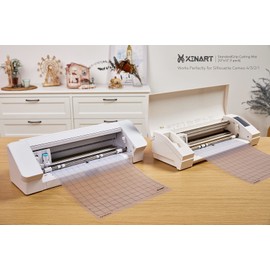 XINART Cutting Mat for Silhouette Cameo 4/3/2/1 (Pack of 3, 12" x 12") StandardGrip Sticky Cricket Vinyl Accessories Replacement Cutting Mats for Silhouette Cameo