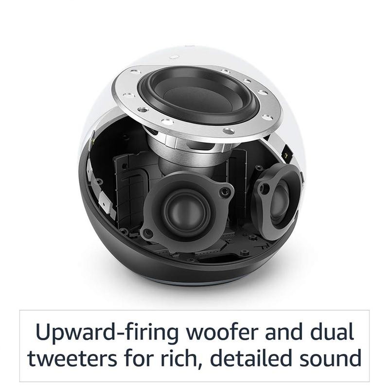 Compact Alexa Speaker with Premium Sound , Newest Model for