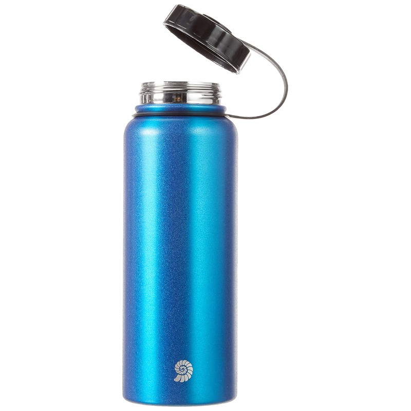 Origin Outdoors Unisex - Adult WH-Stainless Steel Water Bottle, Blue