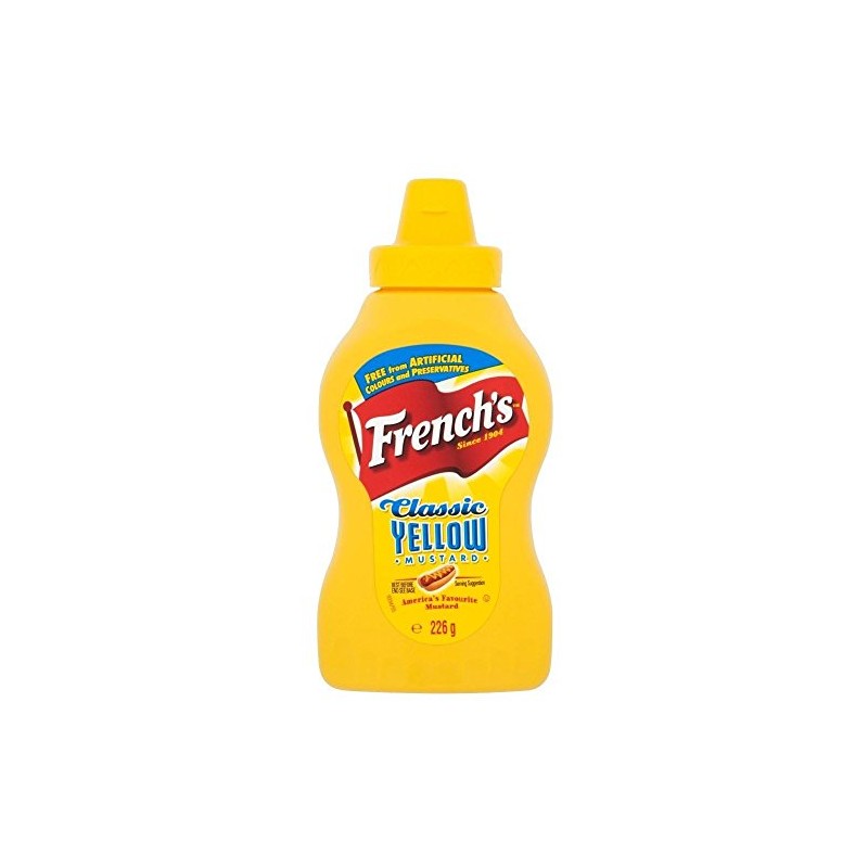 French's Classic Yellow Mustard (226g) - Pack of 2